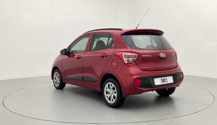 2018 Hyundai Grand i10 SPORTZ 1.2 KAPPA VTVT, Petrol, Manual, 16,375 km, Left Back Diagonal