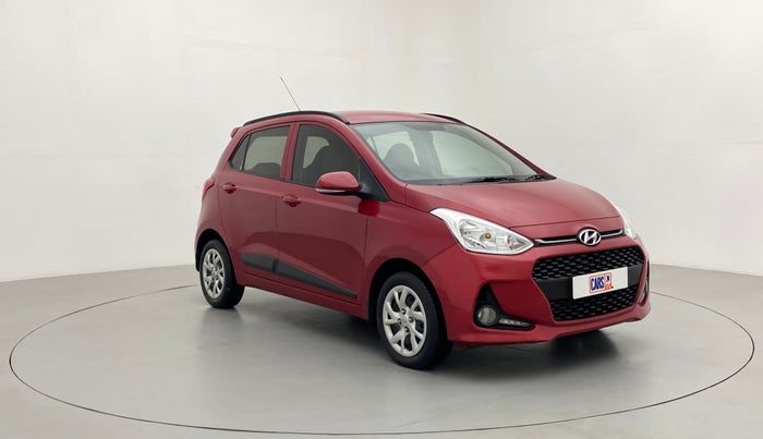 2018 Hyundai Grand i10 SPORTZ 1.2 KAPPA VTVT, Petrol, Manual, 16,375 km, Right Front Diagonal