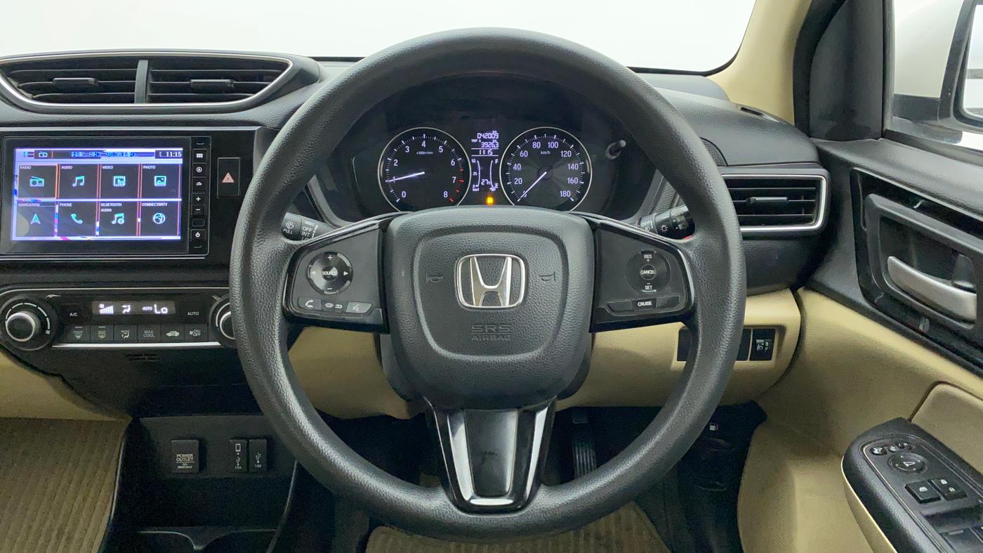 2018 Honda Amaze 1.2L I-VTEC VX, Petrol, Manual, 42,009 km, Steering Wheel Close Up