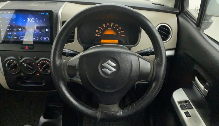 2014 Maruti Wagon R 1.0 LXI CNG, CNG, Manual, 1,15,667 km, Steering Wheel Close Up