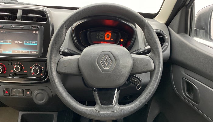 2016 Renault Kwid 1.0 RXT, Petrol, Manual, 48,803 km, Steering Wheel Close Up