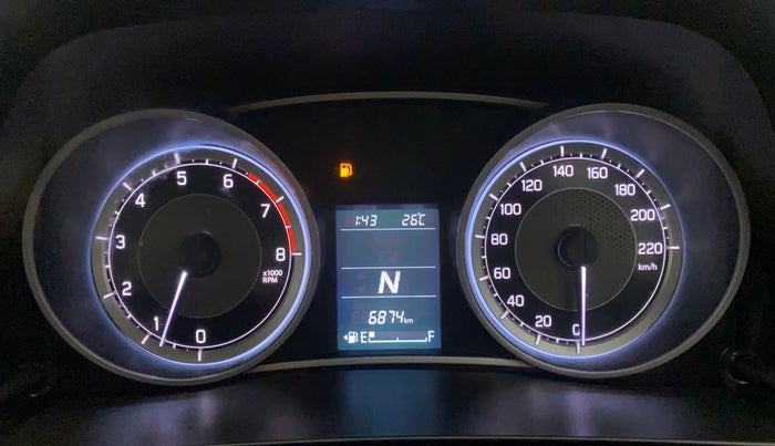 2021 Maruti Dzire ZXI AMT, Petrol, Automatic, 7,108 km, Odometer Image