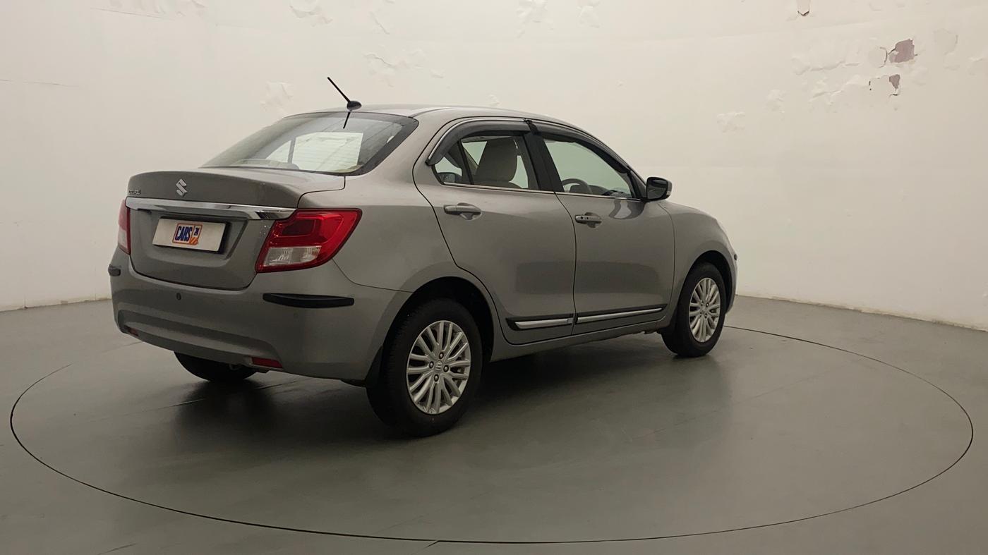 2021 Maruti Dzire ZXI AMT, Petrol, Automatic, 7,108 km, Right Back Diagonal