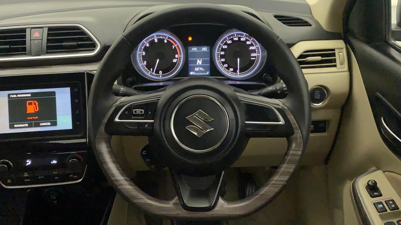 2021 Maruti Dzire ZXI AMT, Petrol, Automatic, 7,108 km, Steering Wheel Close Up