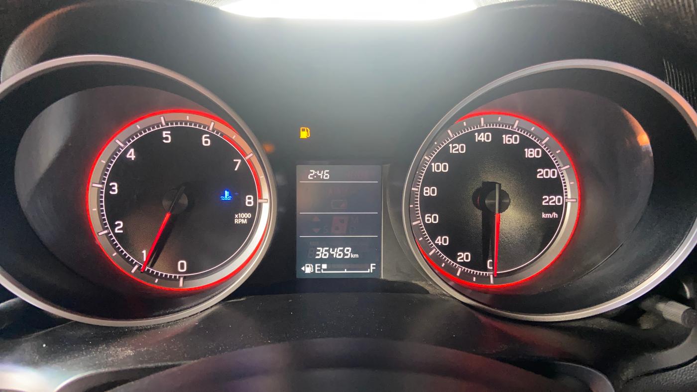 2018 Maruti Swift VXI, Petrol, Manual, 36,450 km, Odometer Image