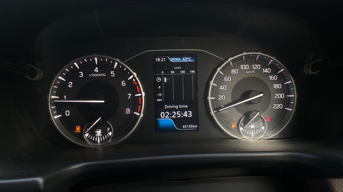 2023 Maruti BREZZA ZXI S-CNG, CNG, Manual, 65,127 km, Odometer Image