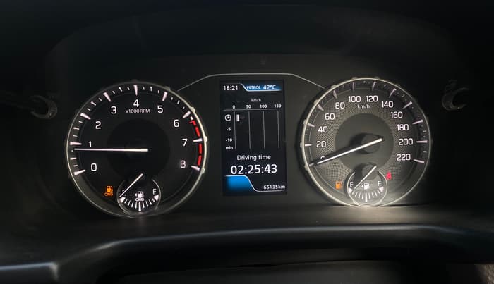 2023 Maruti BREZZA ZXI S-CNG, CNG, Manual, 65,127 km, Odometer Image