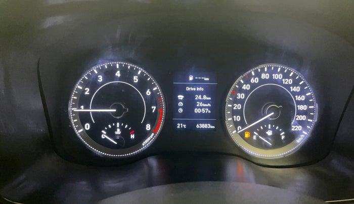 2020 Hyundai VENUE SX 1.0 (O) TURBO, Petrol, Manual, 63,858 km, Odometer Image