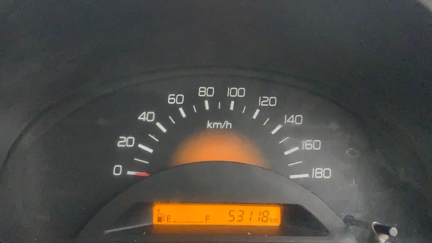 2014 Maruti Wagon R 1.0 LXI, Petrol, Manual, 53,117 km, Odometer Image