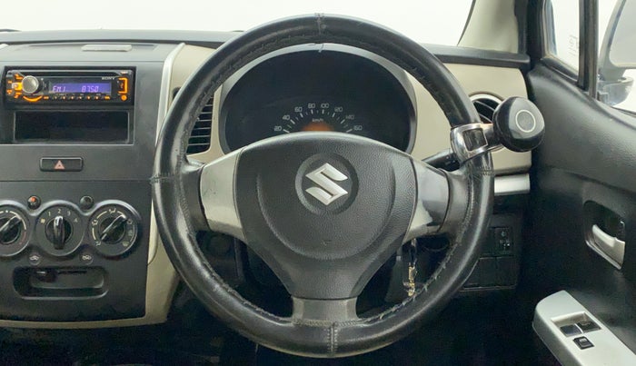 2014 Maruti Wagon R 1.0 LXI, Petrol, Manual, 53,117 km, Steering Wheel Close Up