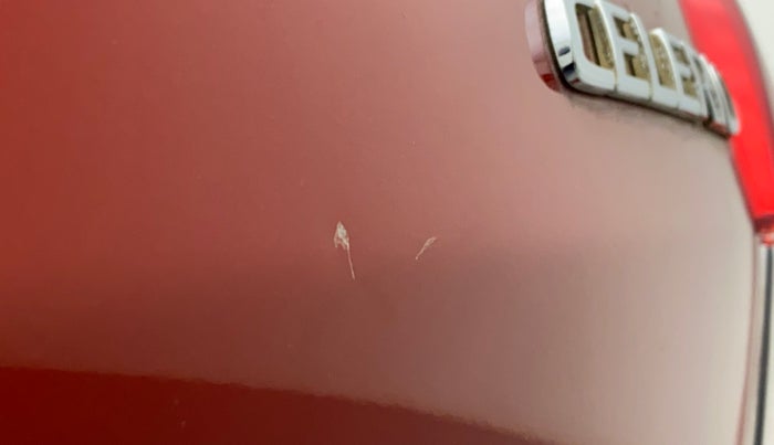 2018 Maruti Celerio ZXI AMT (O), Petrol, Automatic, 64,453 km, Dicky (Boot door) - Minor scratches