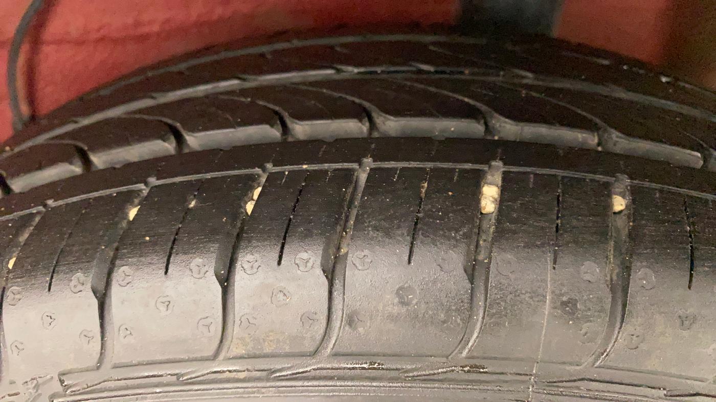2018 Maruti Celerio ZXI AMT (O), Petrol, Automatic, 64,453 km, Left Rear Tyre Tread