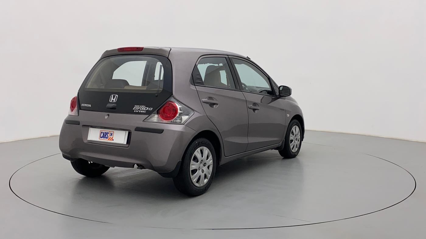 2012 Honda Brio 1.2 S MT I VTEC, Petrol, Manual, 51,232 km, Right Back Diagonal