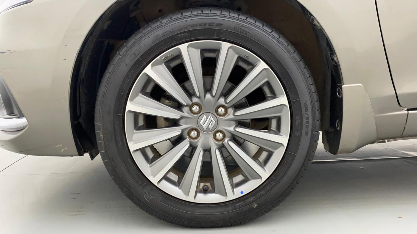 2019 Maruti Ciaz ALPHA 1.5 SHVS PETROL, Petrol, Manual, 26,790 km, Left Front Wheel