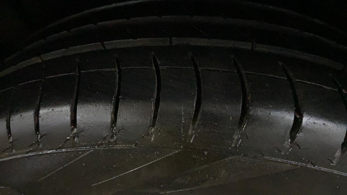 2023 Tata TIGOR XZ CNG, CNG, Manual, 57,521 km, Left Rear Tyre Tread