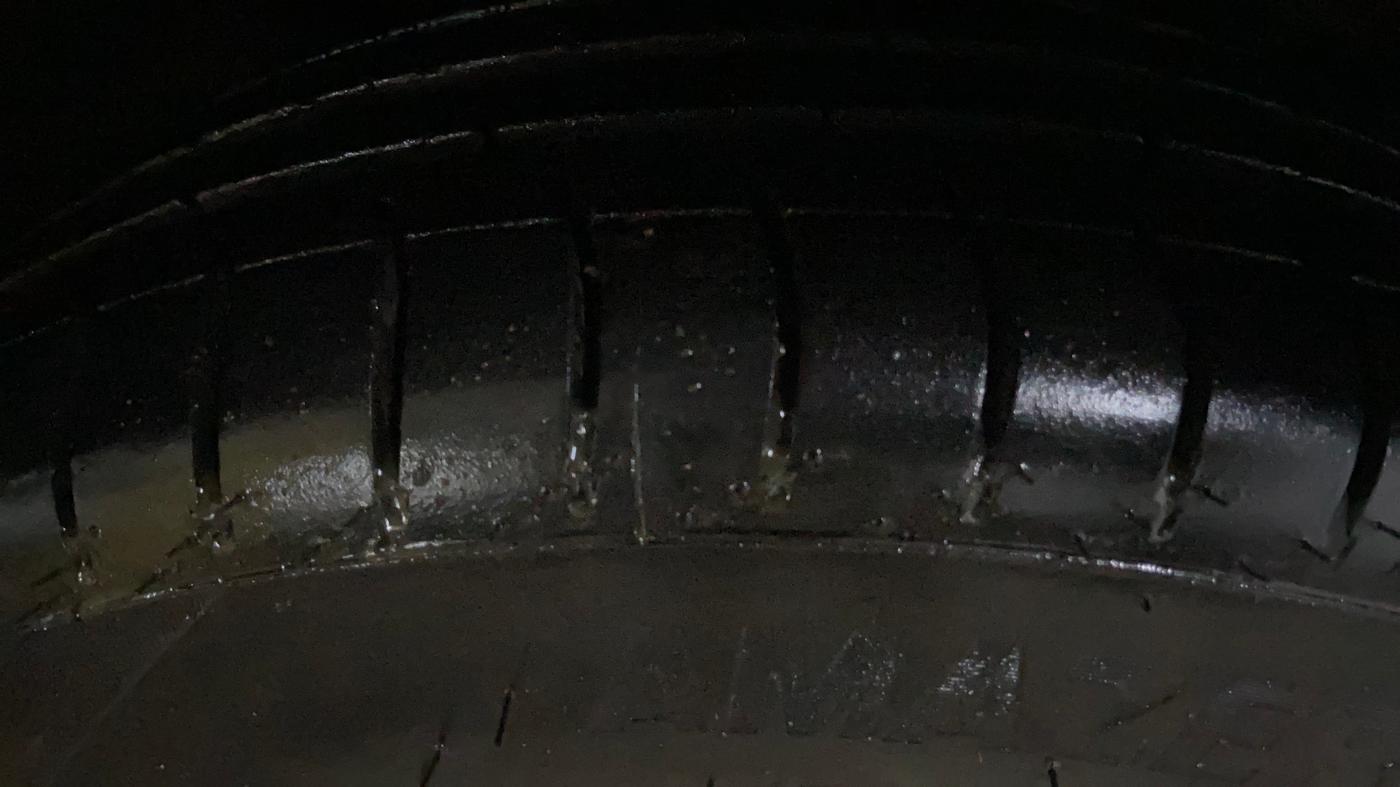 2023 Tata TIGOR XZ CNG, CNG, Manual, 57,521 km, Right Front Tyre Tread