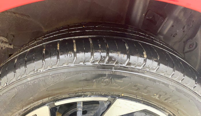 2023 Hyundai NEW I20 ASTA (O) 1.2 IVT, Petrol, Automatic, 16,175 km, Left Rear Tyre Tread