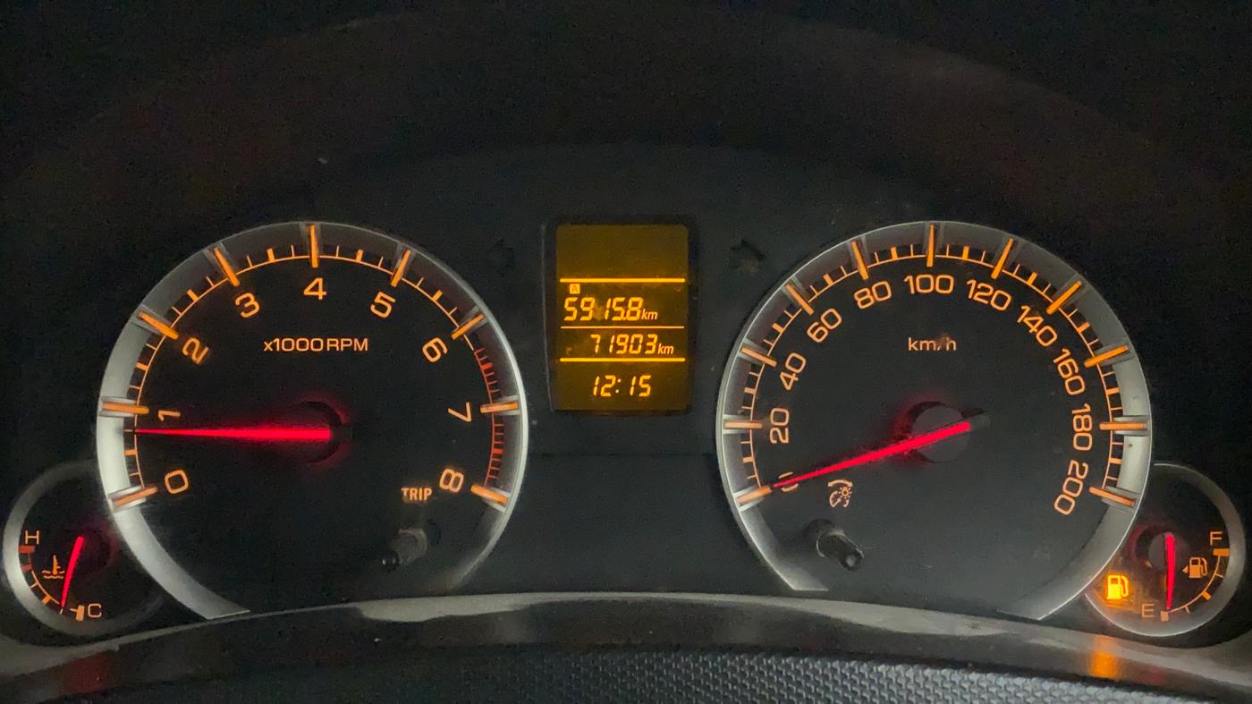 2017 Maruti Swift VXI, Petrol, Manual, 71,901 km, Odometer Image