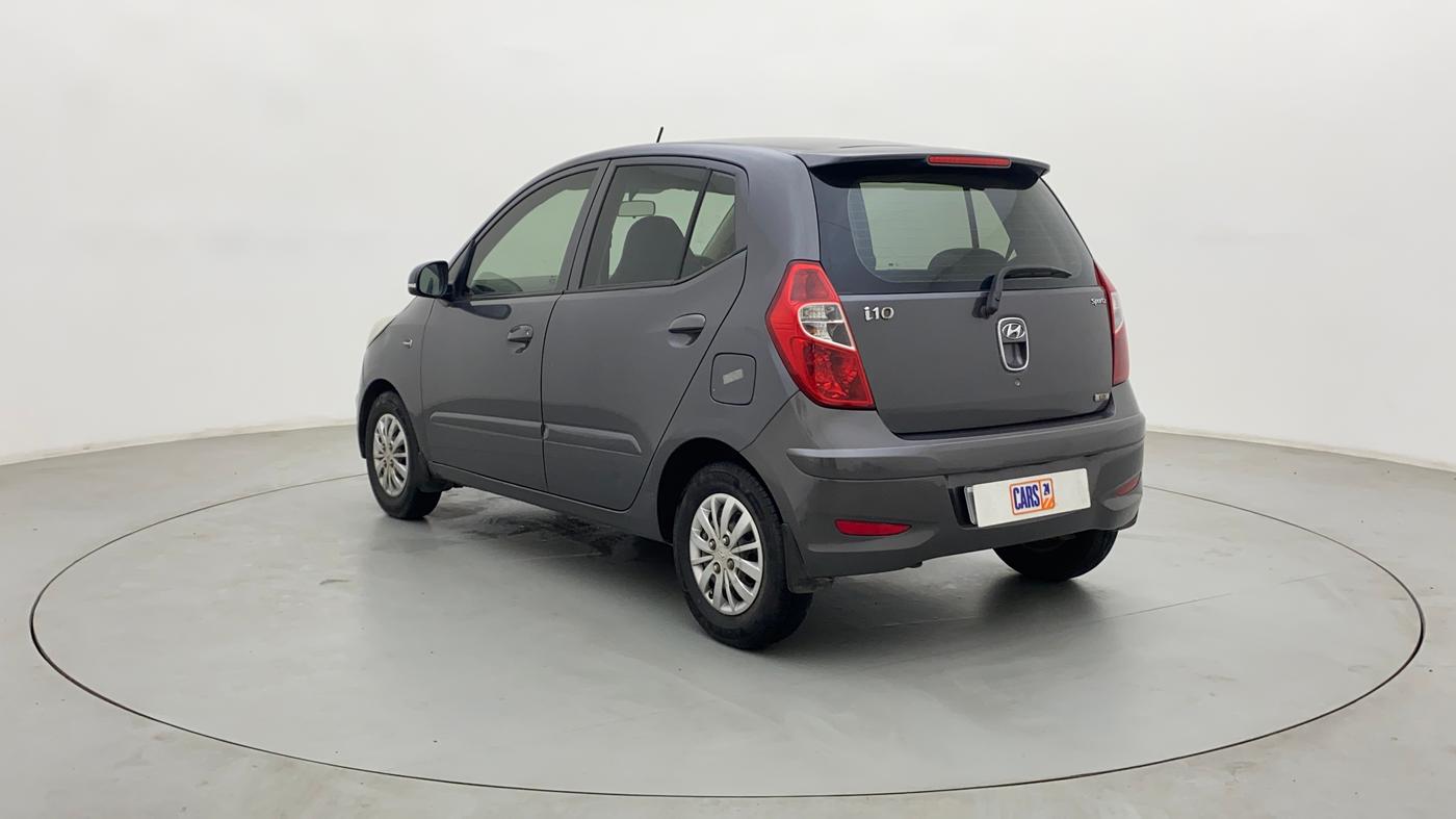 2013 Hyundai i10 SPORTZ 1.2, Petrol, Manual, 93,912 km, Left Back Diagonal