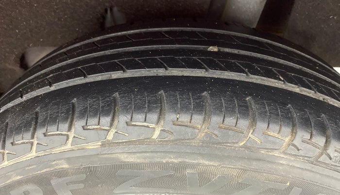 2018 Maruti Baleno DELTA 1.2 K12, Petrol, Manual, 47,756 km, Left Rear Tyre Tread