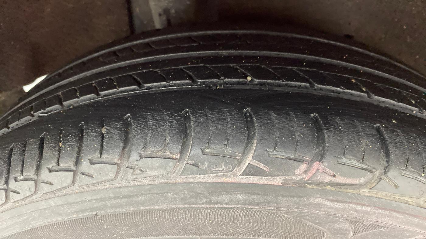 2018 Maruti Baleno DELTA 1.2 K12, Petrol, Manual, 47,756 km, Right Rear Tyre Tread