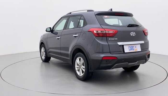 2016 Hyundai Creta SX PLUS 1.6 PETROL, Petrol, Manual, 70,921 km, Left Back Diagonal