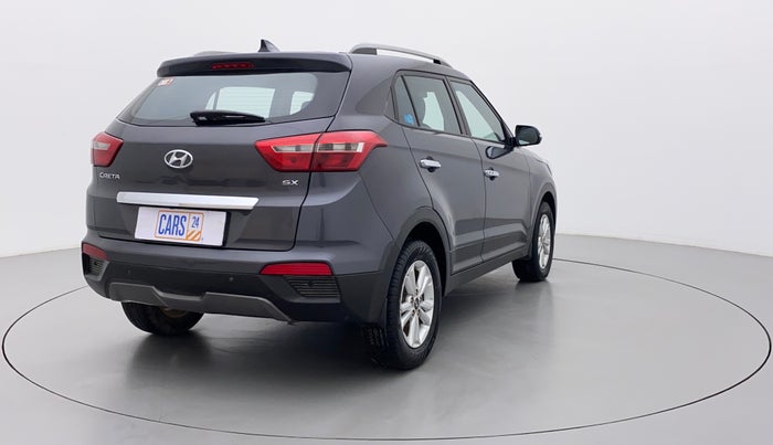 2016 Hyundai Creta SX PLUS 1.6 PETROL, Petrol, Manual, 70,921 km, Right Back Diagonal