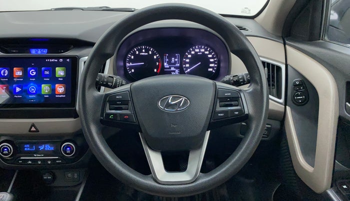 2016 Hyundai Creta SX PLUS 1.6 PETROL, Petrol, Manual, 70,921 km, Steering Wheel Close Up