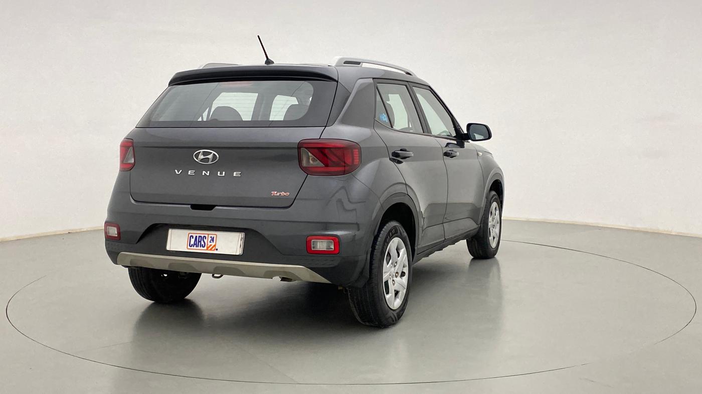2020 Hyundai VENUE S 1.0 TURBO MT, Petrol, Manual, 21,921 km, Right Back Diagonal