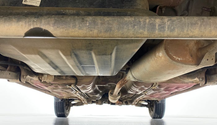 2013 Maruti Alto K10 VXI P, Petrol, Manual, 57,843 km, Rear Underbody