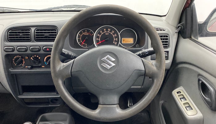 2013 Maruti Alto K10 VXI P, Petrol, Manual, 57,843 km, Steering Wheel Close Up