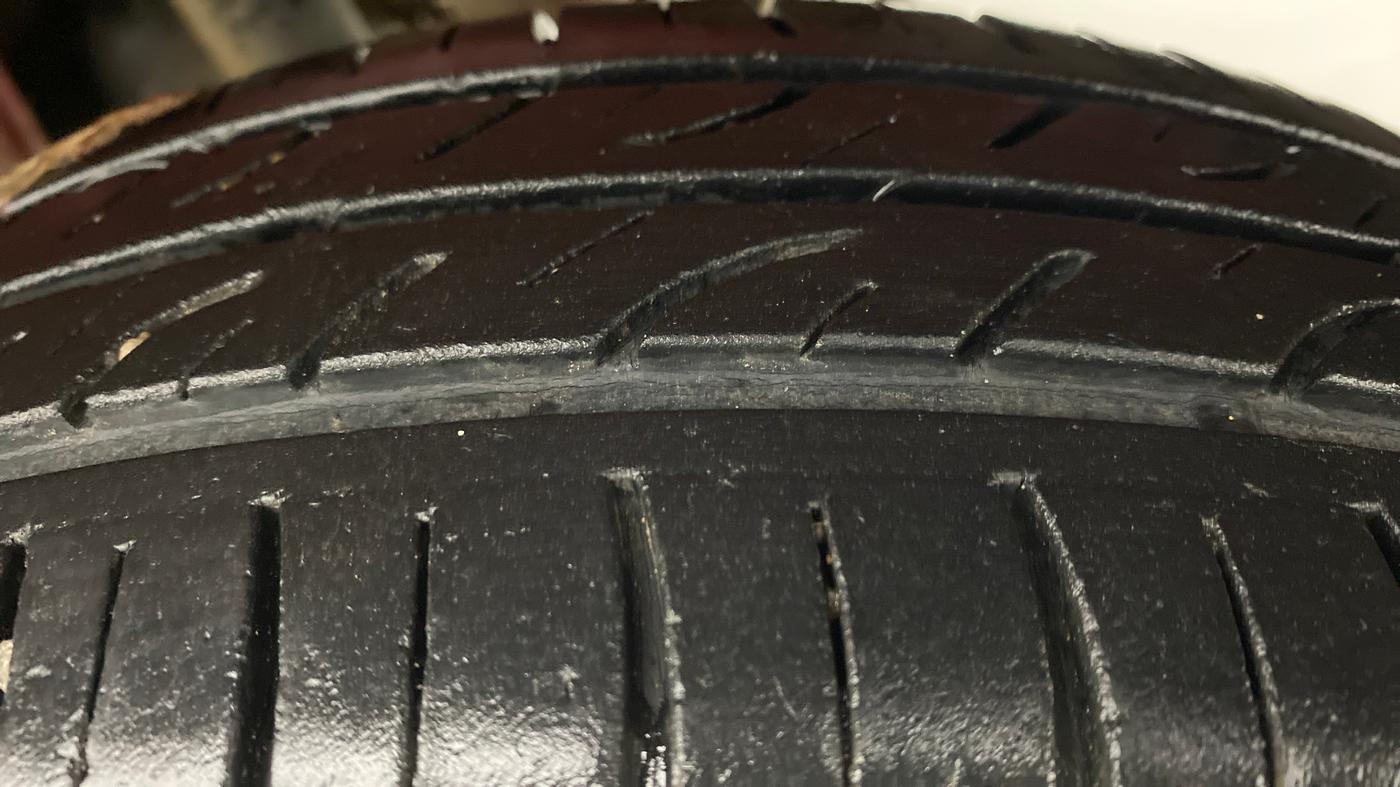 2013 Maruti Alto K10 VXI P, Petrol, Manual, 57,843 km, Left Rear Tyre Tread