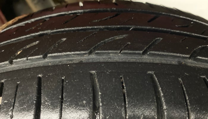 2013 Maruti Alto K10 VXI P, Petrol, Manual, 57,843 km, Left Rear Tyre Tread