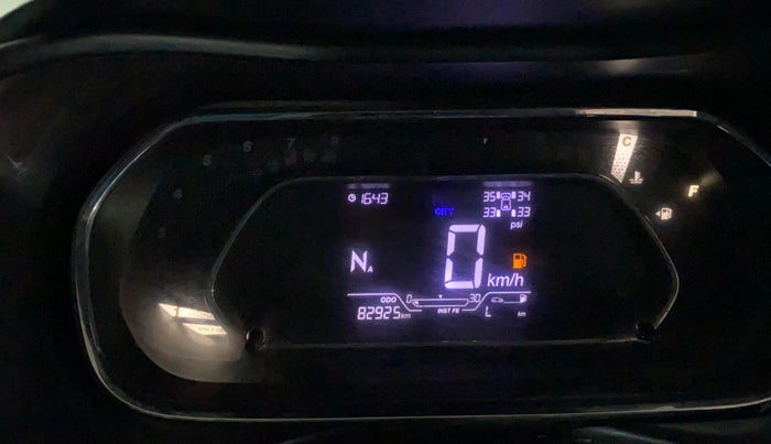2020 Tata NEXON XZA PLUS (O) PETROL, Petrol, Automatic, 82,912 km, Odometer Image