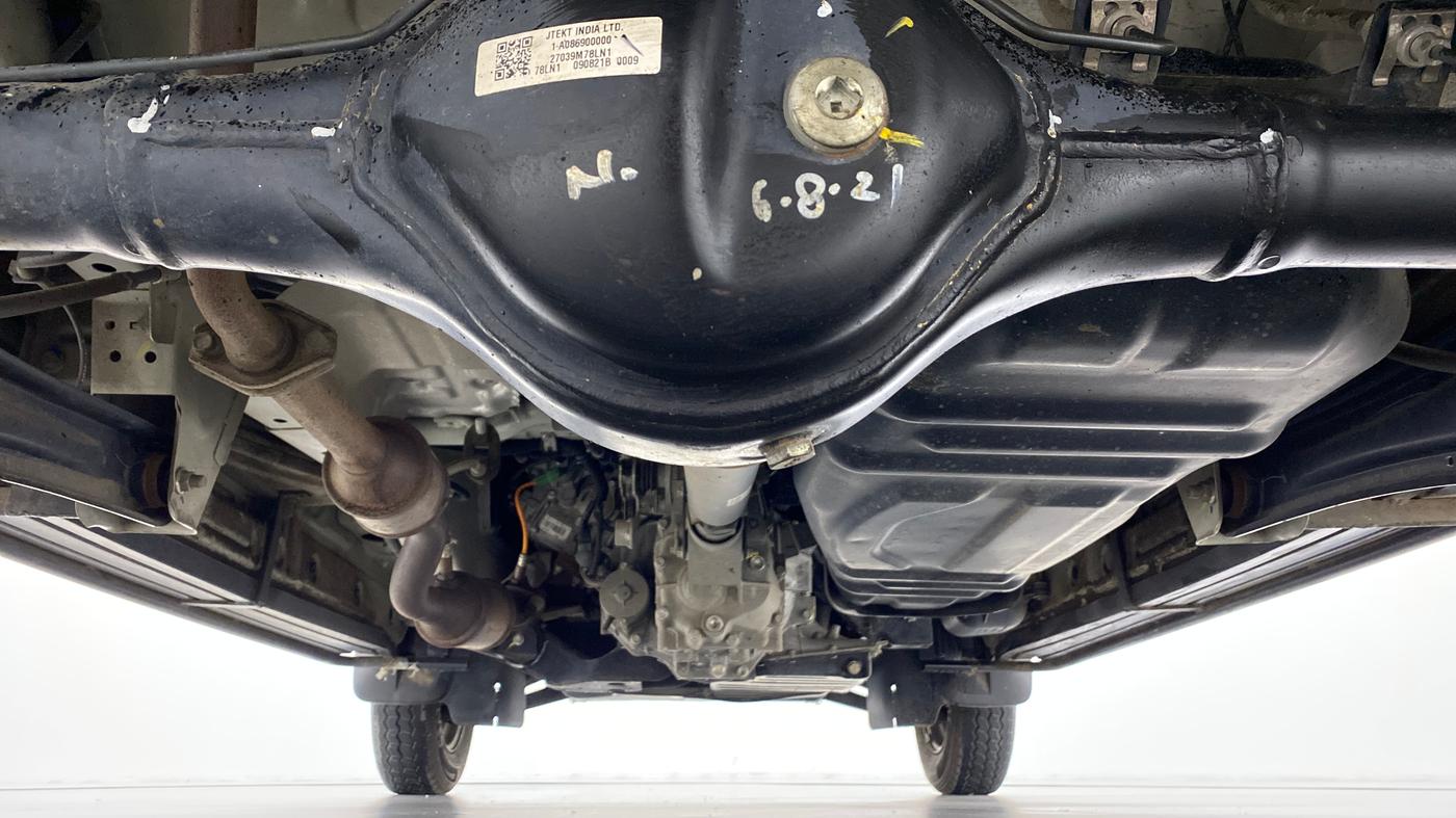 2021 Maruti Eeco 5 STR WITH AC PLUSHTR, Petrol, Manual, 5,080 km, Rear Underbody
