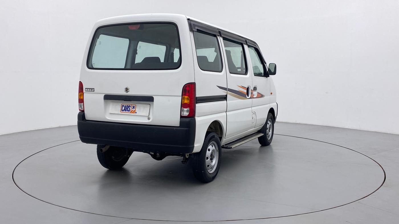 2021 Maruti Eeco 5 STR WITH AC PLUSHTR, Petrol, Manual, 5,080 km, Right Back Diagonal