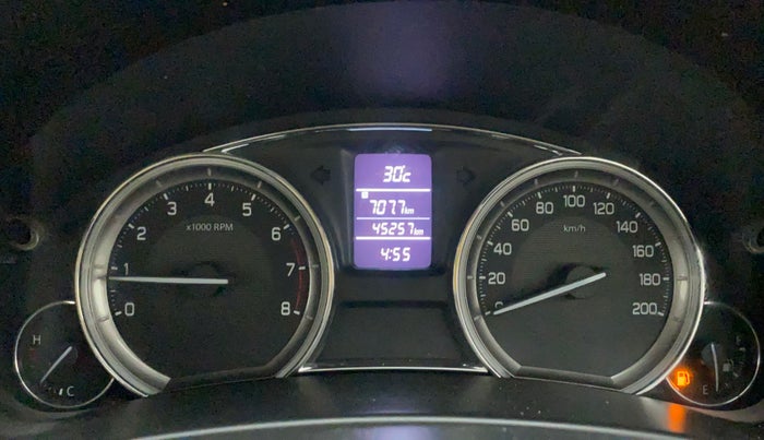2015 Maruti Ciaz VXI+, Petrol, Manual, 45,735 km, Odometer Image