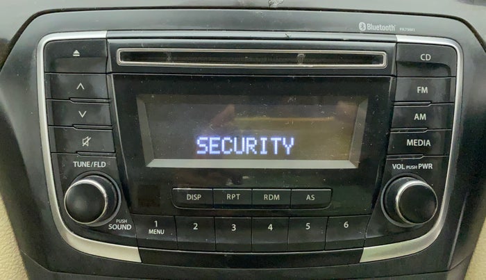 2015 Maruti Ciaz VXI+, Petrol, Manual, 45,735 km, Infotainment system - Music system not functional