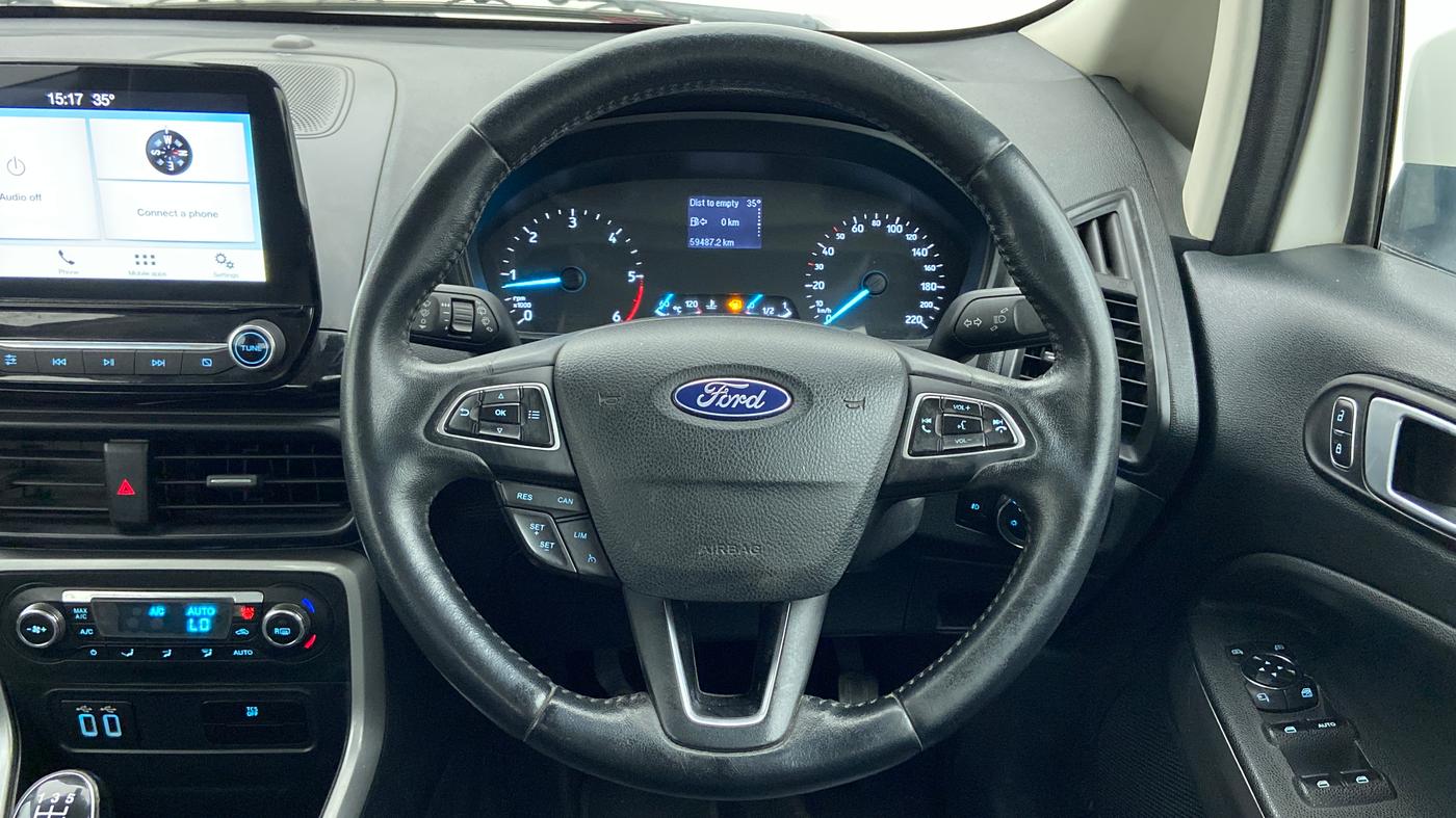 2018 Ford Ecosport 1.5 TDCI TITANIUM PLUS, Diesel, Manual, 59,508 km, Steering Wheel Close Up