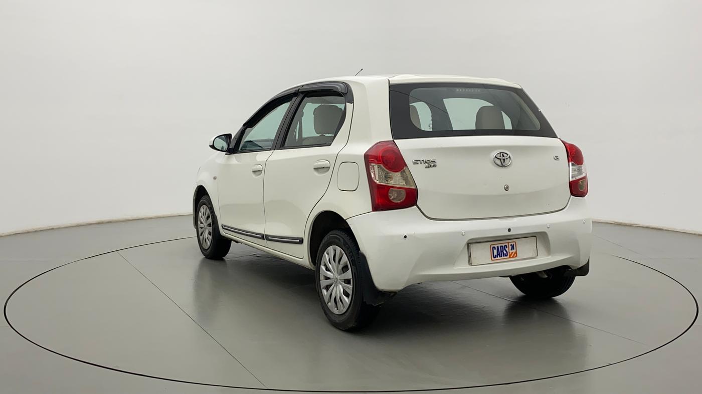 2013 Toyota Etios Liva G, CNG, Manual, 40,794 km, Left Back Diagonal