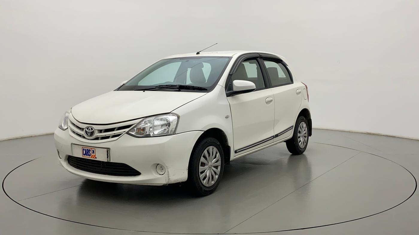 2013 Toyota Etios Liva G, CNG, Manual, 40,794 km, Left Front Diagonal