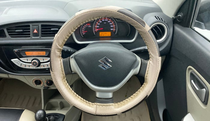 2016 Maruti Alto K10 VXI, Petrol, Manual, 89,128 km, Steering Wheel Close Up