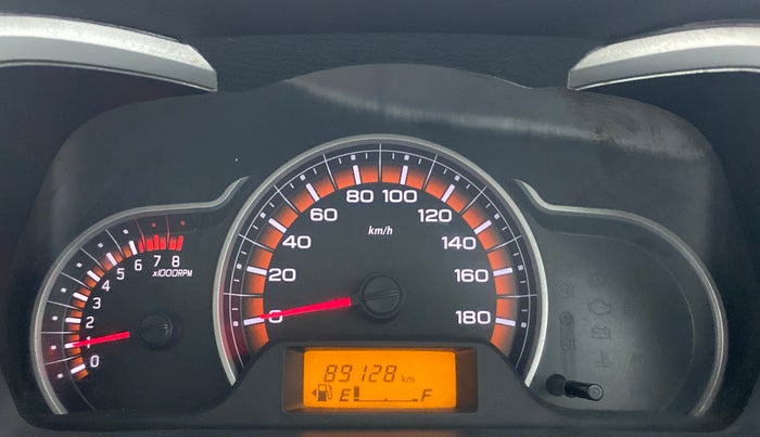 2016 Maruti Alto K10 VXI, Petrol, Manual, 89,128 km, Odometer Image