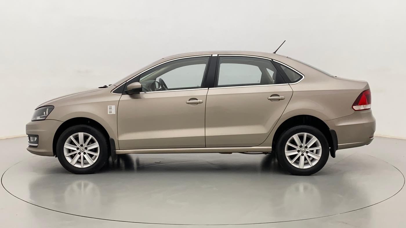 2016 Volkswagen Vento HIGHLINE TDI AT, Diesel, Automatic, 90,271 km, Left Side