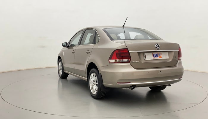 2016 Volkswagen Vento HIGHLINE TDI AT, Diesel, Automatic, 90,271 km, Left Back Diagonal