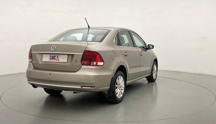 2016 Volkswagen Vento HIGHLINE TDI AT, Diesel, Automatic, 90,271 km, Right Back Diagonal