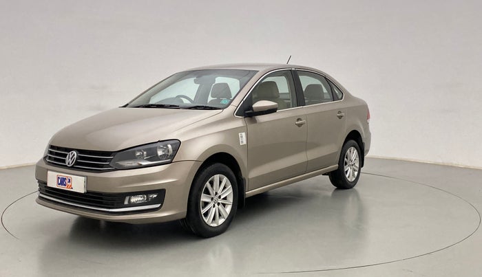 2016 Volkswagen Vento HIGHLINE TDI AT, Diesel, Automatic, 90,271 km, Left Front Diagonal