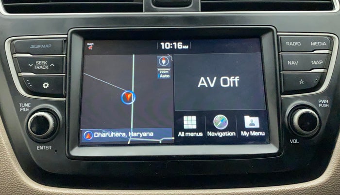 2019 Hyundai Elite i20 ASTA 1.2 (O), Petrol, Manual, 42,911 km, Infotainment System