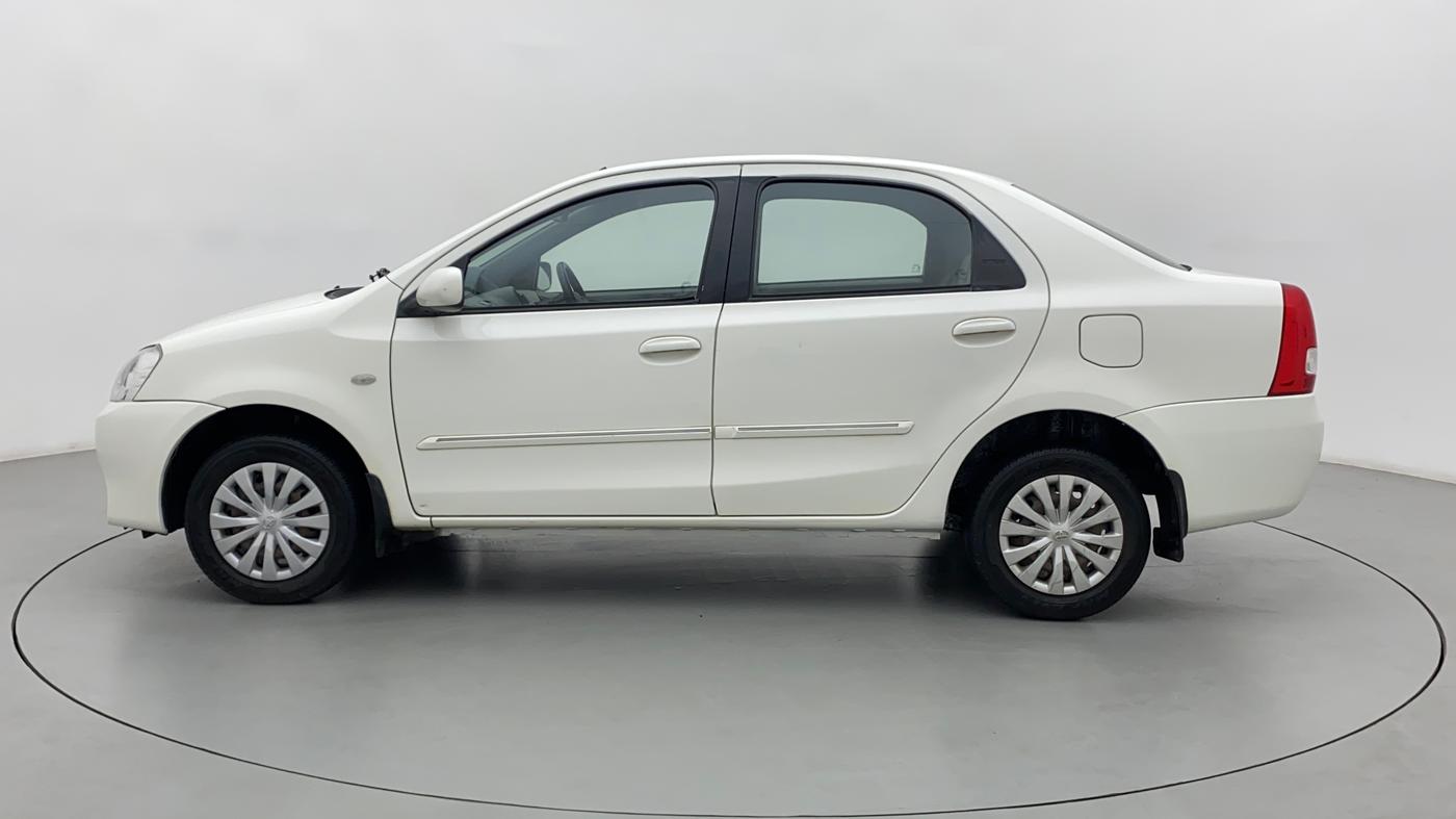 2011 Toyota Etios G, Petrol, Manual, 75,091 km, Left Side