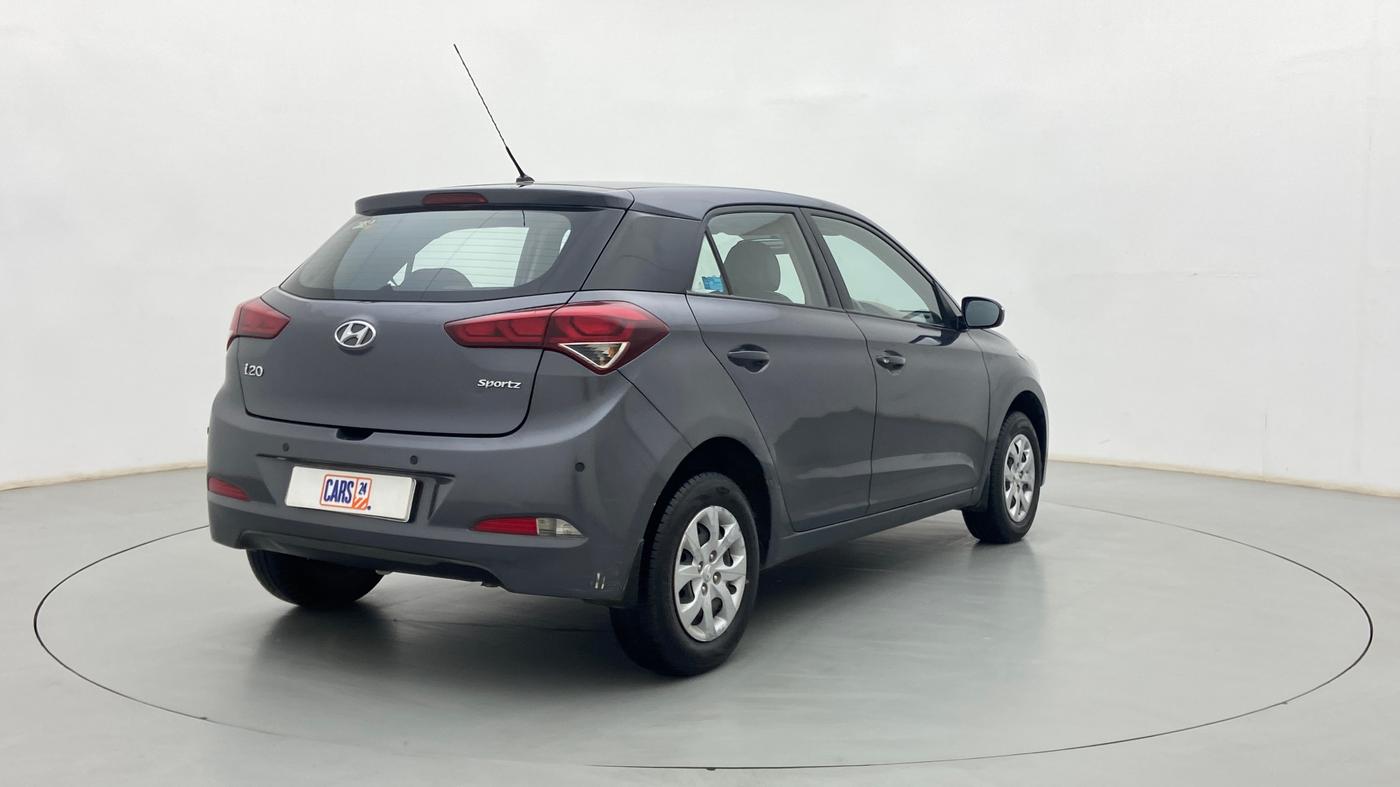 2017 Hyundai Elite i20 SPORTZ 1.2, Petrol, Manual, 64,700 km, Right Back Diagonal